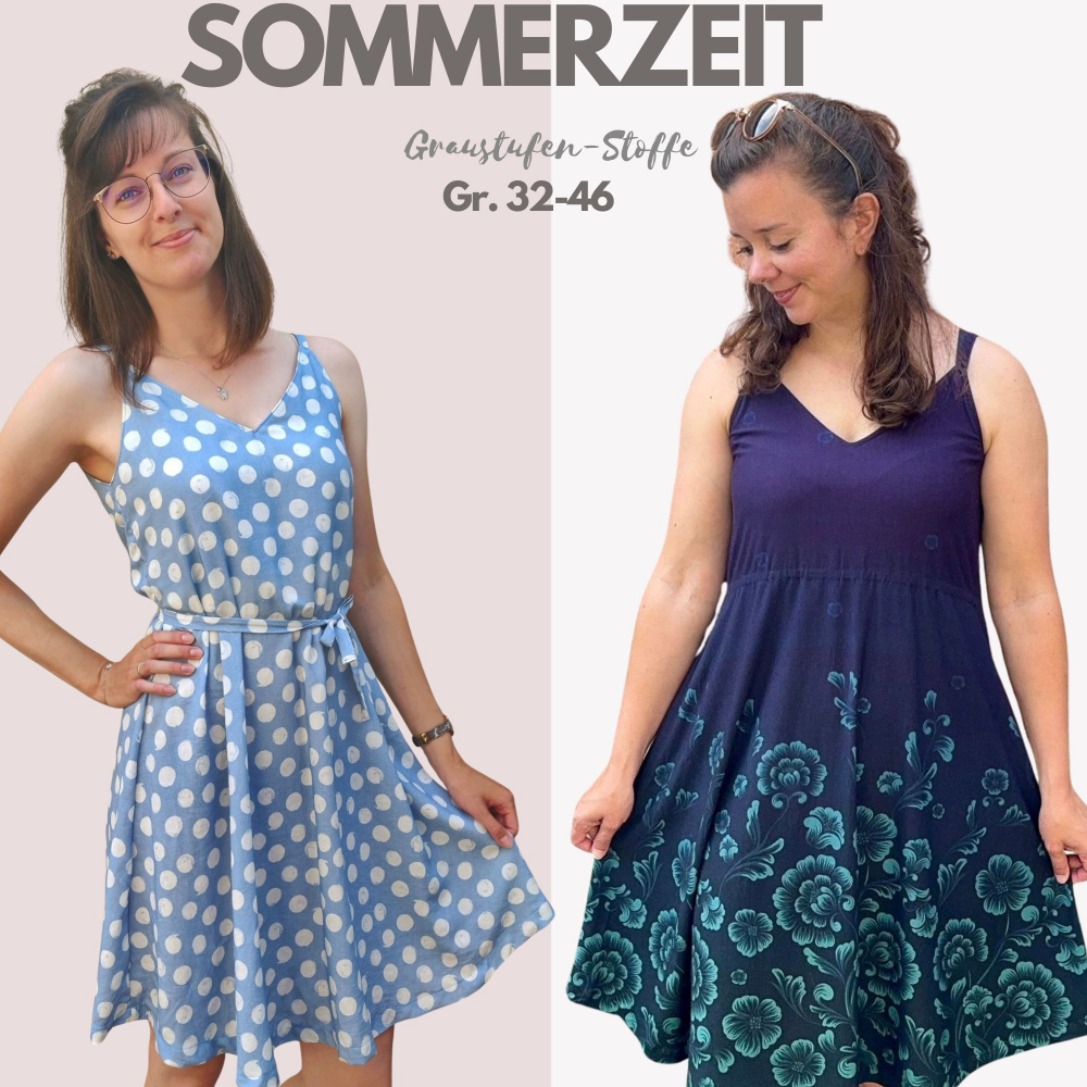 Schnittmuster Kleid  „Sommerzeit"  als Ebook